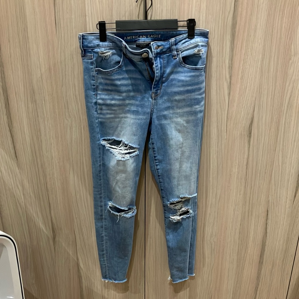 American Eagle Outfitters Women's Blue Jeans